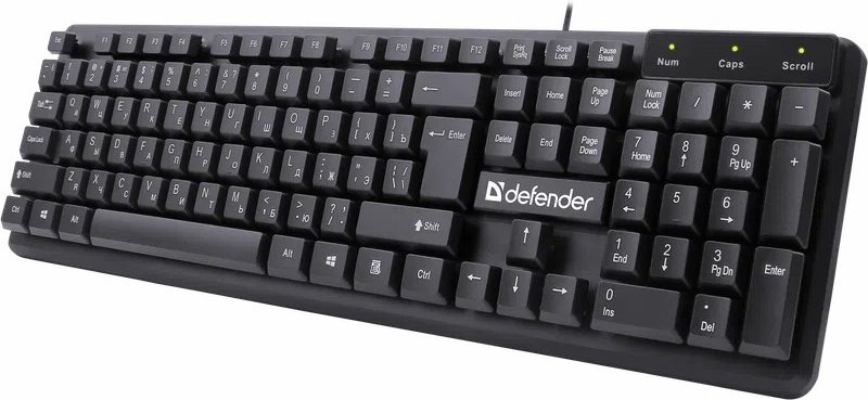 Клавиатура Defender Symbol HB-559 черный купить,2690
