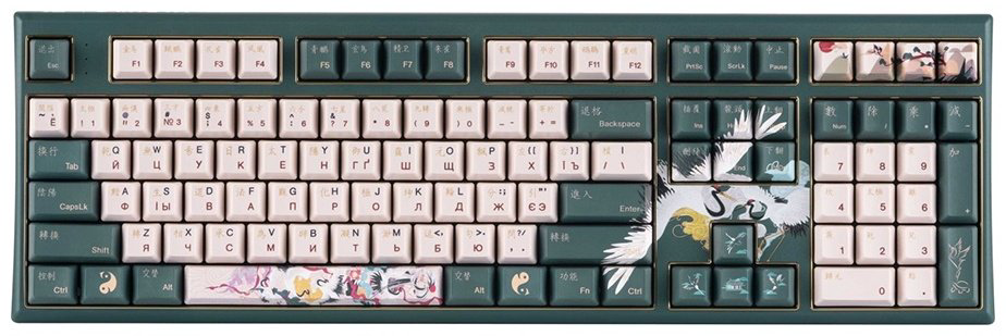 Клавиатура VARMILO Crane VEM108 зеленый купить,NaN