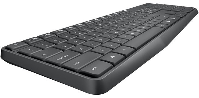 Клавиатура Logitech MK235 Wireless Combo 920-007948 черный