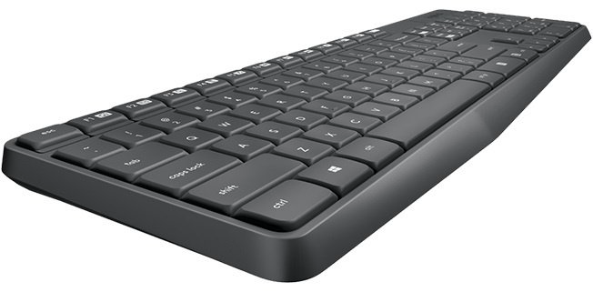Клавиатура Logitech MK235 Wireless Combo 920-007948 черный - ForteMarket Клавиатура Logitech MK235 Wireless Combo 920-007948 черный купить,18826