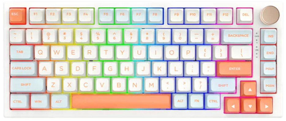Клавиатура VGN N75RGB 30263 оранжевый купить,NaN