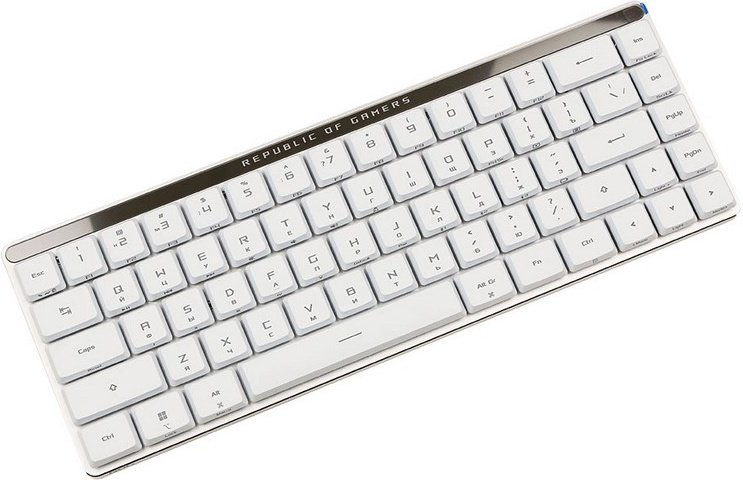Клавиатура ASUS M603 ROG Falchion RX 90MP03EC-BKRA10 белый купить,NaN