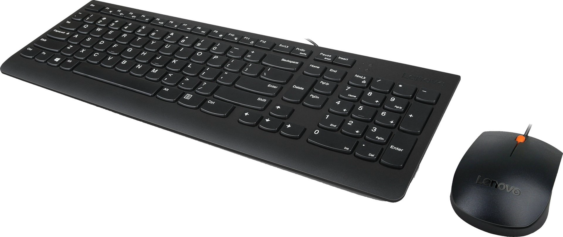 Клавиатура Lenovo 300 USB Combo GX30M39635 черный купить,NaN
