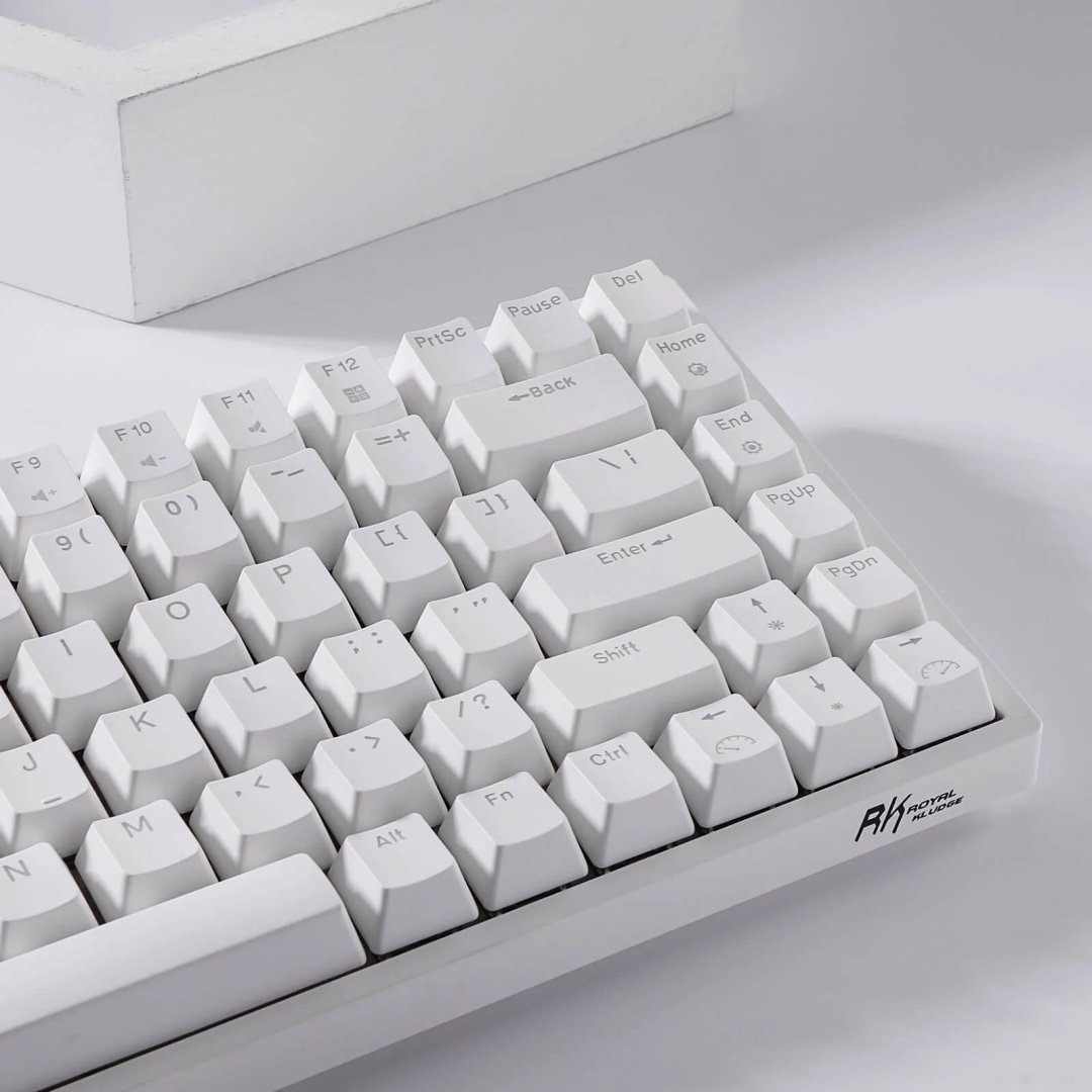 Клавиатура Royal Kludge RK84 RGB RK Brown белый купить,NaN