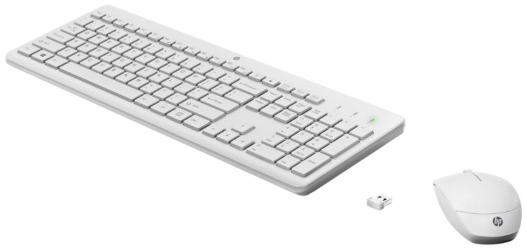 Клавиатура HP 230 3L1F0AA белый купить,NaN