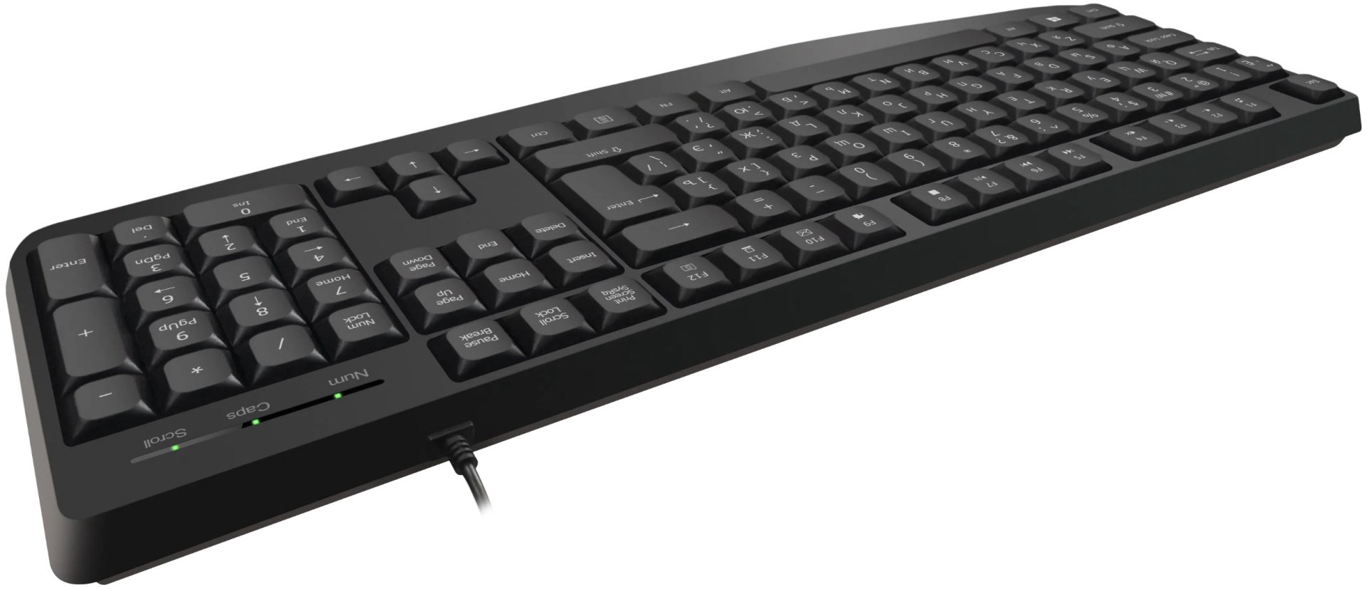Клавиатура Defender Atom HB-546 45546 черный купить,3790