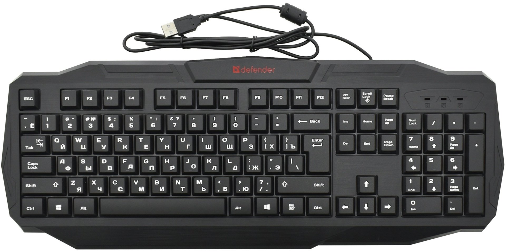 Клавиатура Defender Ultra HB-330L RU черный