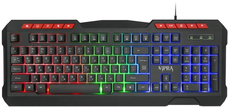 Клавиатура Defender Vipra GK-586 черный