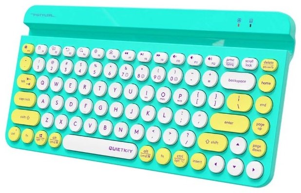 Клавиатура A4Tech Fstyler FBK30 голубой