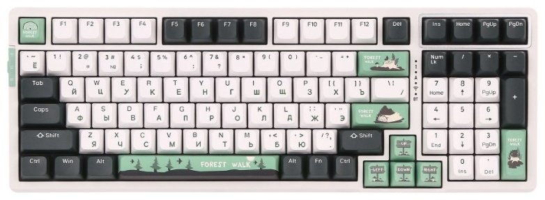 Клавиатура VGN V98Pro V2 Iceberry ice cream 31925 зеленый купить,NaN