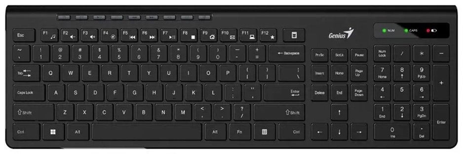 Клавиатура Genius Slimstar 7230 черный