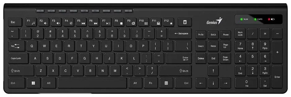 Клавиатура Genius Slimstar 7230 черный