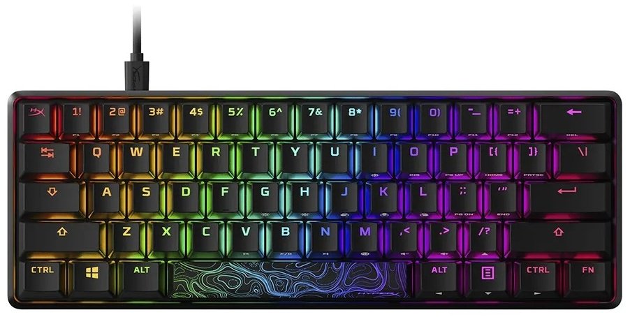 Клавиатура HyperX Alloy Origins 60 4P5N0AA#ACB черный