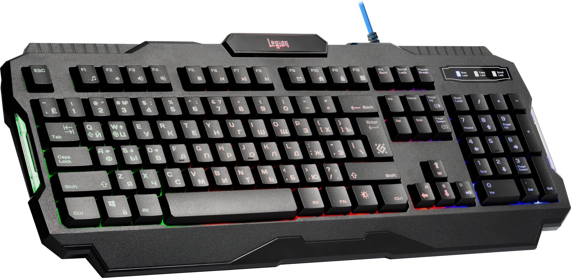 Клавиатура Defender Legion GK-010DL черный