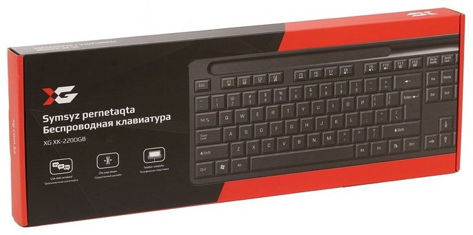 Клавиатура X-Game XK-220OGB черный