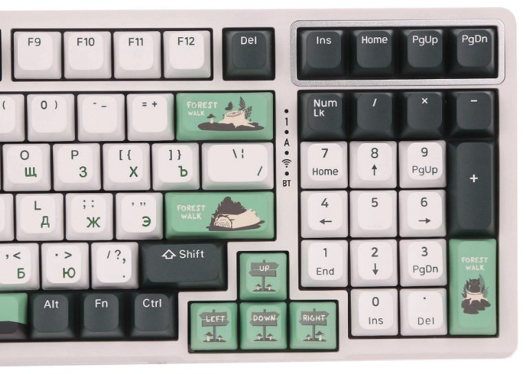 Клавиатура VGN V98Pro V2 Iceberry ice cream 31925 зеленый купить,NaN