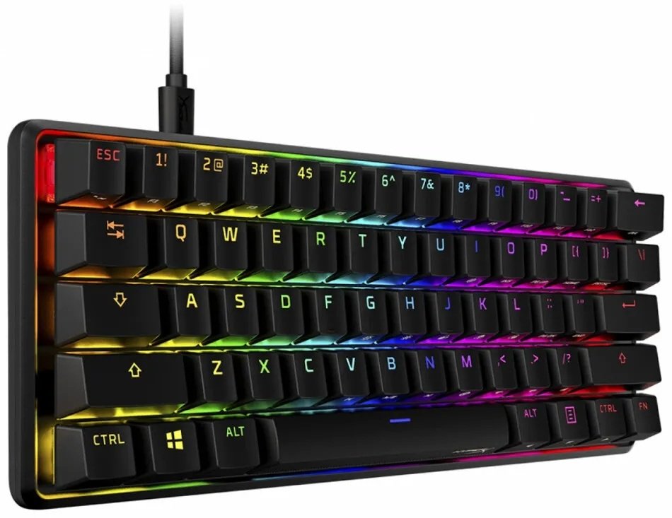 Клавиатура HyperX Alloy Origins 60 4P5N0AA#ACB черный