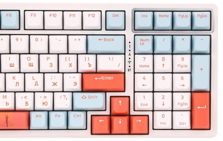 Клавиатура VGN V98Pro V2 31901 розовый купить,NaN
