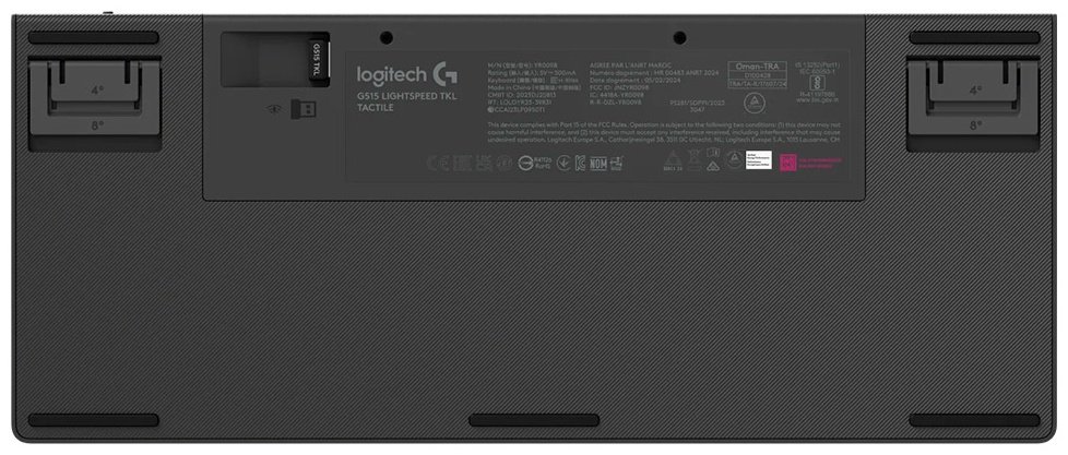 Клавиатура Logitech G515 LIGHTSPEED TKL черный