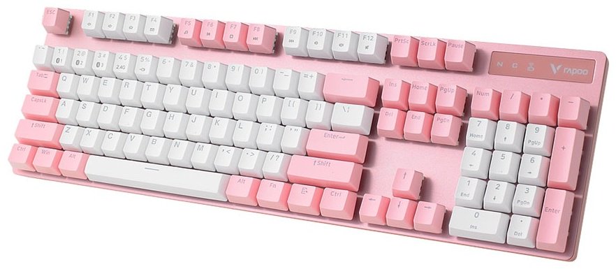 Клавиатура Rapoo V500PRO Wireless розовый купить,NaN