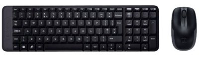 Клавиатура Logitech Wireless Combo MK220 920-003169 черный купить,10690