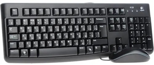 Клавиатура Logitech Desktop MK120 черный
