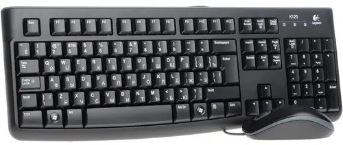 Клавиатура Logitech Desktop MK120 черный - ForteMarket Клавиатура Logitech Desktop MK120 черный купить,13590