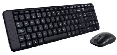 Клавиатура Logitech Wireless Combo MK220 920-003169 черный