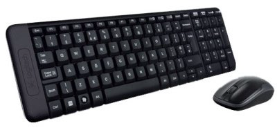 Клавиатура Logitech Wireless Combo MK220 920-003169 черный купить,10690