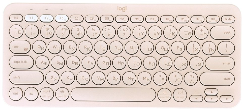 Клавиатура Logitech K380 розовый