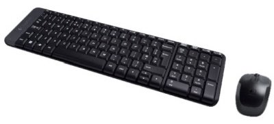 Клавиатура Logitech Wireless Combo MK220 920-003169 черный