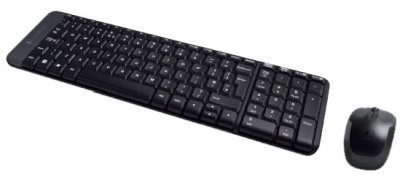 Клавиатура Logitech Wireless Combo MK220 920-003169 черный купить,10690