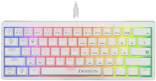 Клавиатура Defender Deimos GK-303 45304 белый