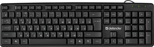 Клавиатура Defender Element HB-520 черный