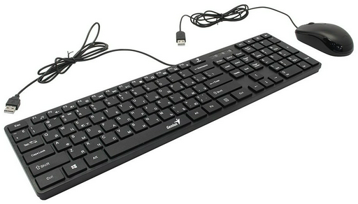 Клавиатура Genius SLIMSTAR C126 черный