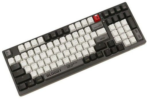 Клавиатура A4Tech WS98 Bloody Grey белый