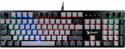 Клавиатура A4Tech Bloody B828N серый
