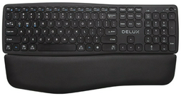 Клавиатура Delux GM908CV черный