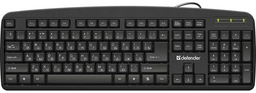 Клавиатура Defender Office HB-910 черный