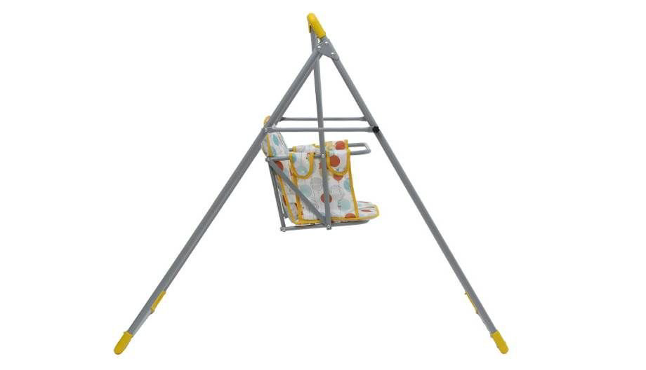 Качели Polini kids Disney baby Медвежонок Винни Чудесный день 0001564-4 желтые купить,NaN