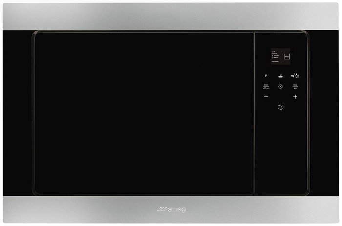 Микроволновая печь Smeg FMI320X2 серебристая купить,NaN