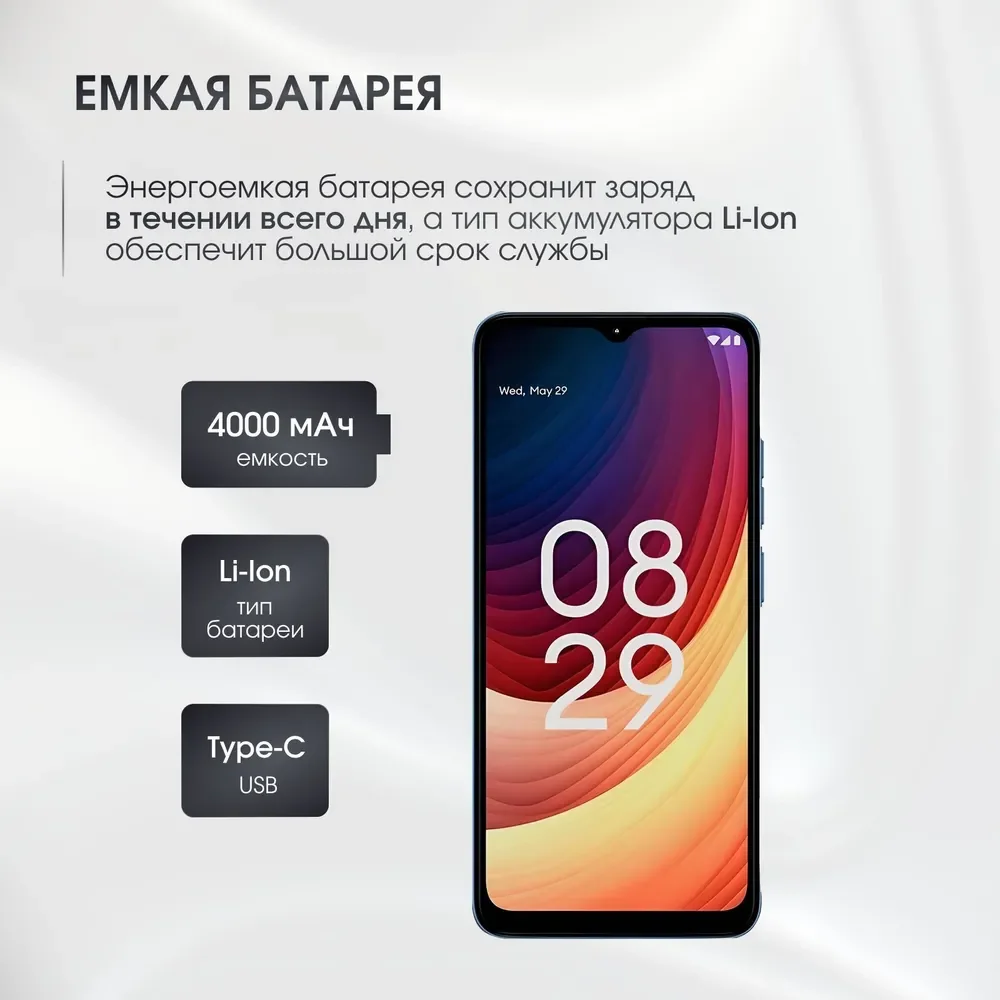 Смартфон Inoi A14 2/64Gb Black Titanium - ForteMarket Смартфон Inoi A14 2/64Gb Black Titanium купить,0