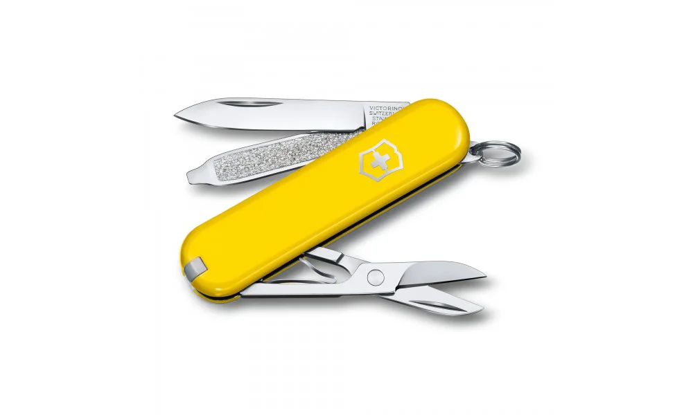 Нож туристический Victorinox Classic SD 0.6223.8G желтый купить,NaN