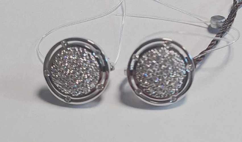 Серьги Damiani 16247 10гр купить,NaN