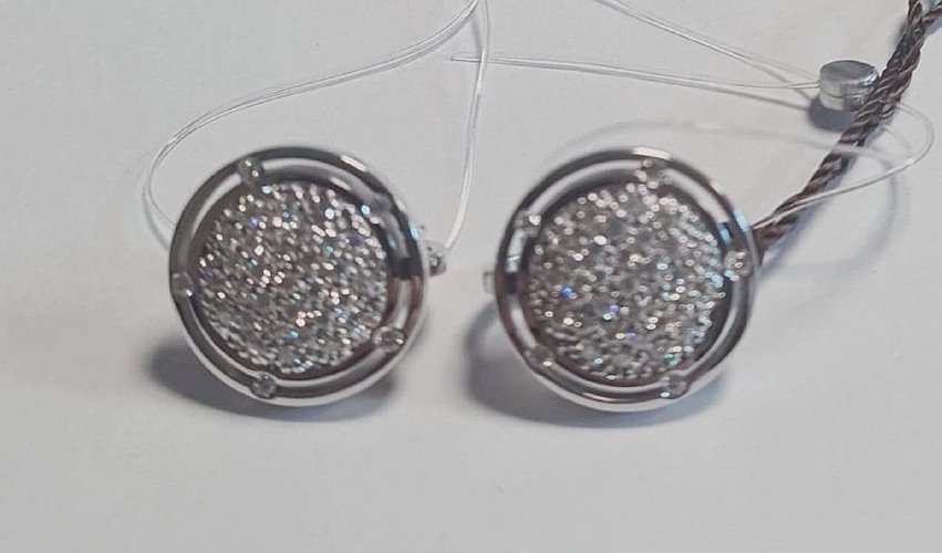 Серьги Damiani 16247 10гр купить,NaN