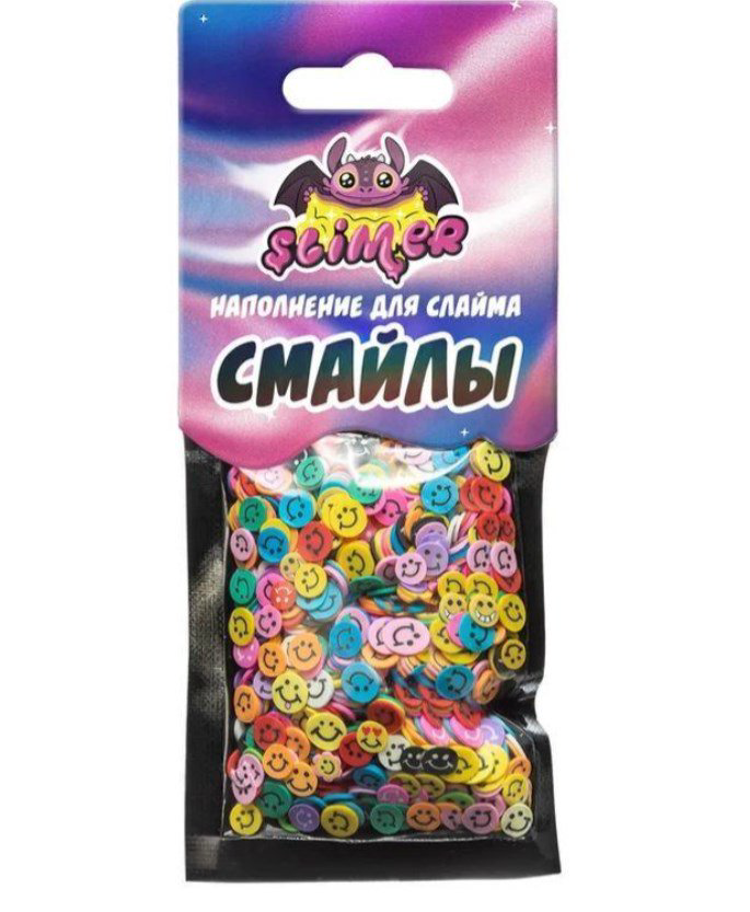 Наполнение для слайма Slimer  Смайлы купить,NaN