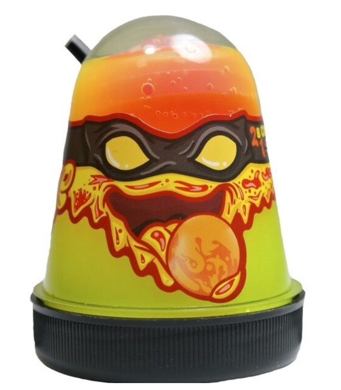 Слайм Slime Ninja 2в1 желтый-красный 130гр купить,NaN