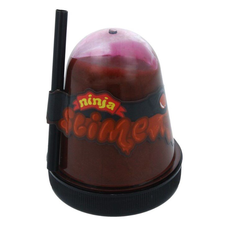 Слайм Slime Ninja  с ароматом шоколада  130гр купить,NaN