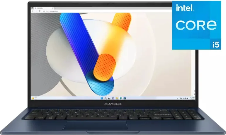 ASUS Vivobook 15 15.6" / 8 Гб / SSD 512 Гб / Win 11 / X1504ZA-BQ1098W / 90NB1021-M01M30