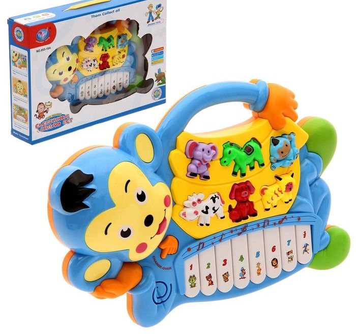 Игрушка развивающая Jialegu Toys Музыкальная Мартышка купить,NaN